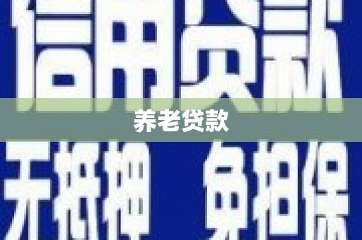 紫金养老贷款