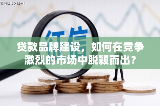 紫金贷款品牌建设，如何在竞争激烈的市场中脱颖而出？