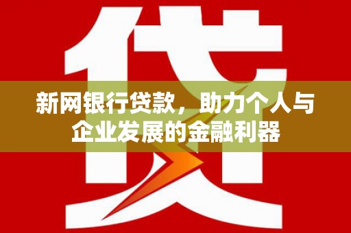 紫金新网银行贷款，助力个人与企业发展的金融利器