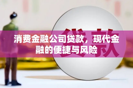 紫金消费金融公司贷款，现代金融的便捷与风险
