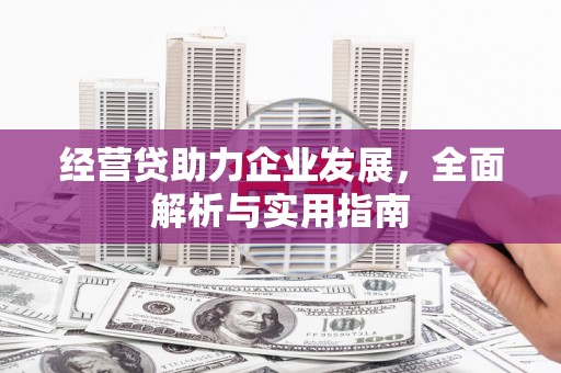 紫金经营贷助力企业发展，全面解析与实用指南