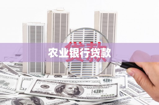 紫金农业银行贷款