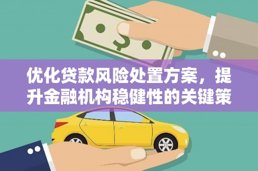 紫金优化贷款风险处置方案，提升金融机构稳健性的关键策略