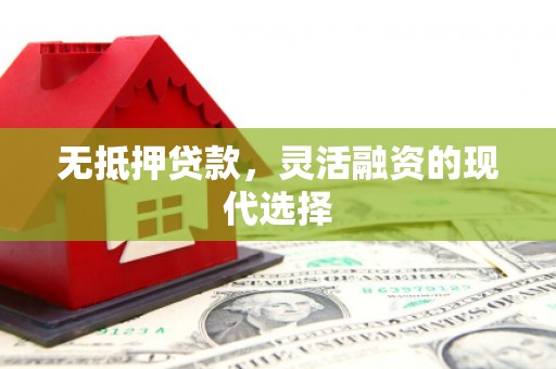 紫金无抵押贷款，灵活融资的现代选择