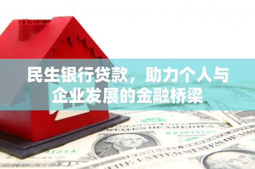 紫金民生银行贷款，助力个人与企业发展的金融桥梁