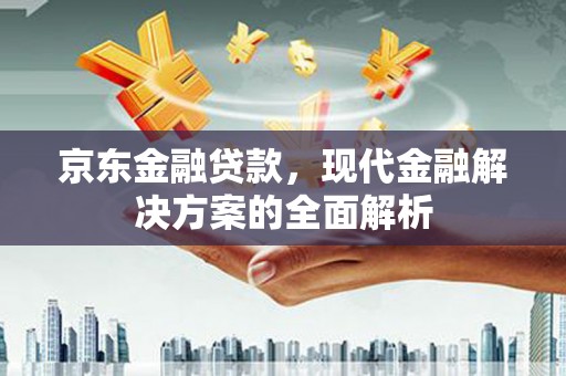 紫金京东金融贷款，现代金融解决方案的全面解析