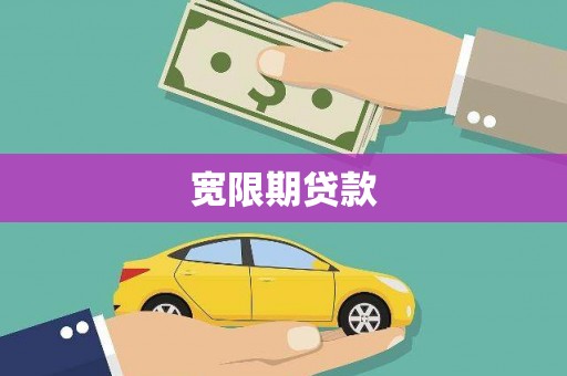 紫金宽限期贷款