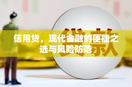 紫金信用贷，现代金融的便捷之选与风险防范
