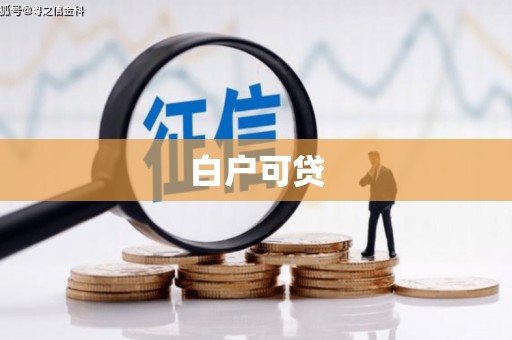 紫金白户可贷