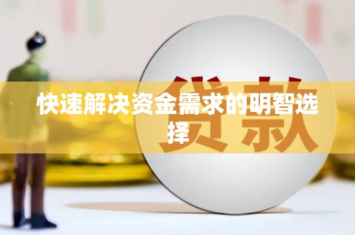 紫金快速解决资金需求的明智选择