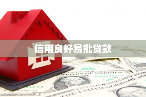 紫金信用良好易批贷款